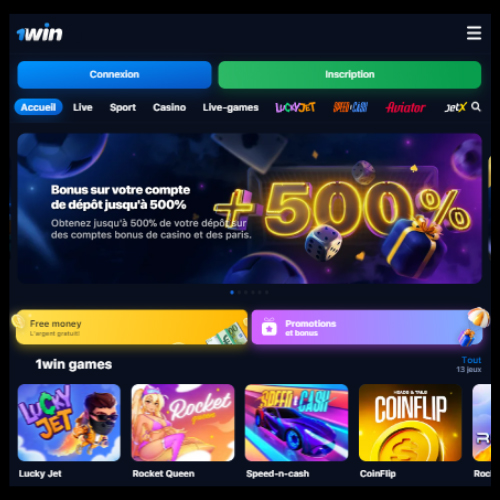 visitez le site officiel de 1Win