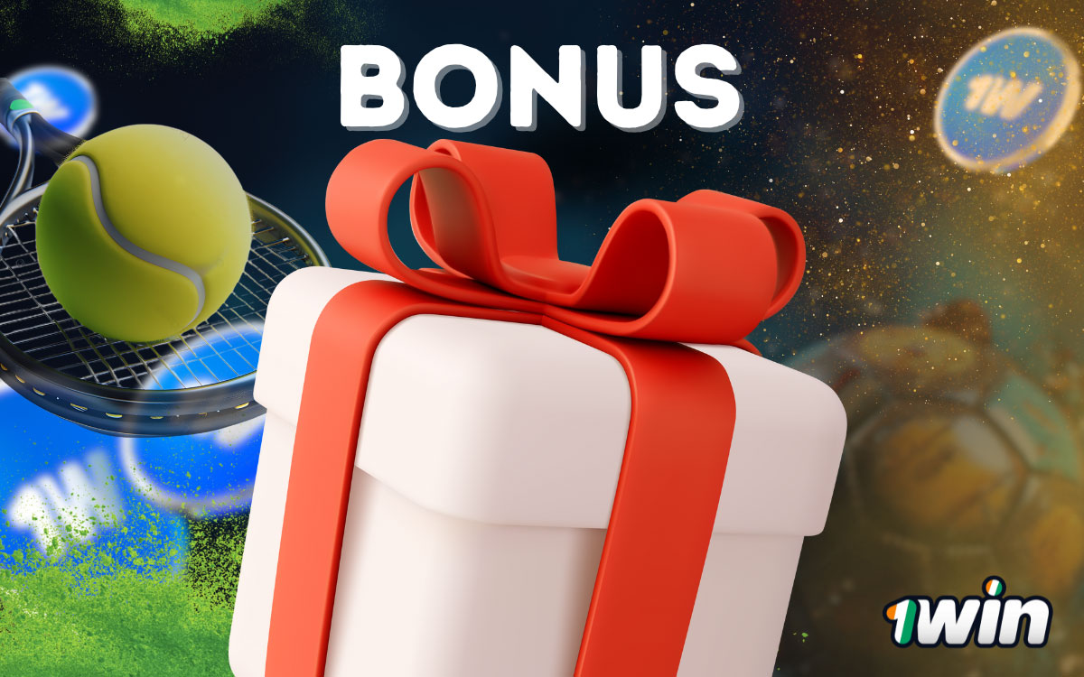 Un bonus sportif que les joueurs peuvent obtenir pour parier sur le tennis chez 1Win.