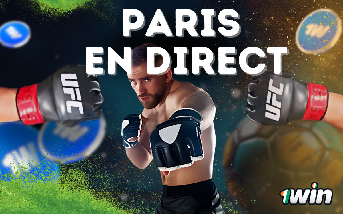 1Win propose des paris en temps réel sur l'UFC.
Cela permet aux fans de profiter de combats 