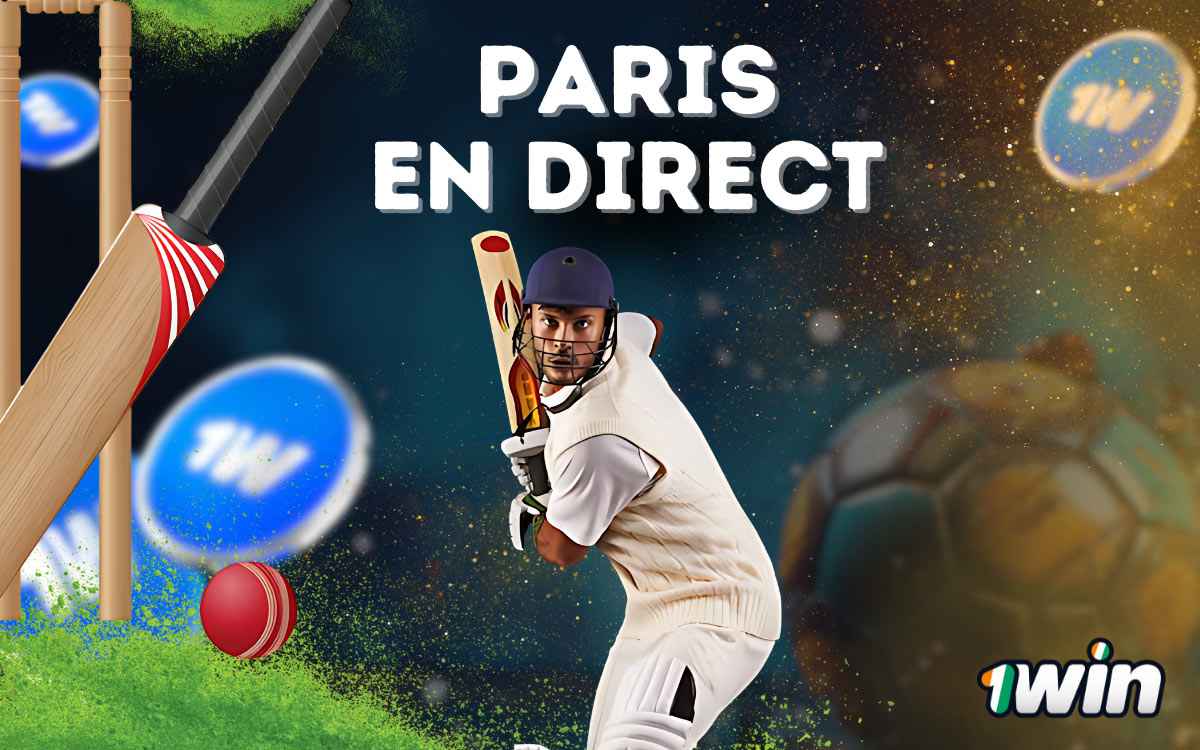  Parier sur le cricket en direct chez 1Win.