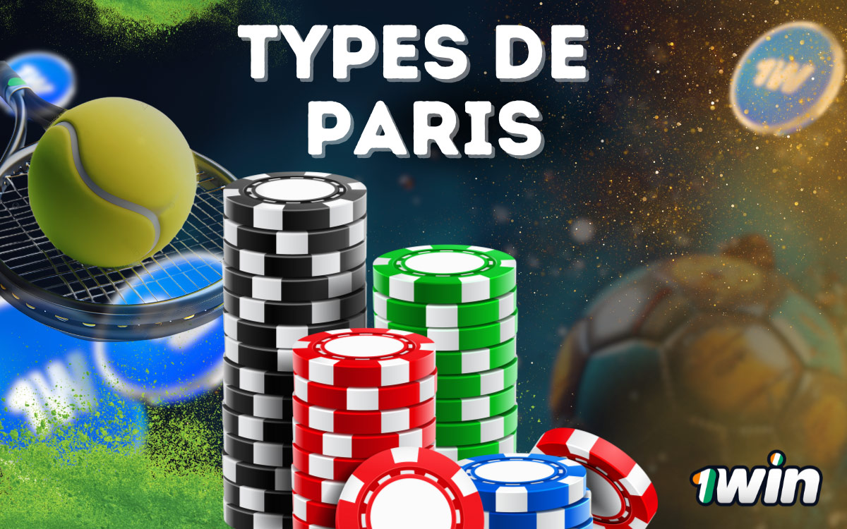 1Win Types de paris sur le tennis 